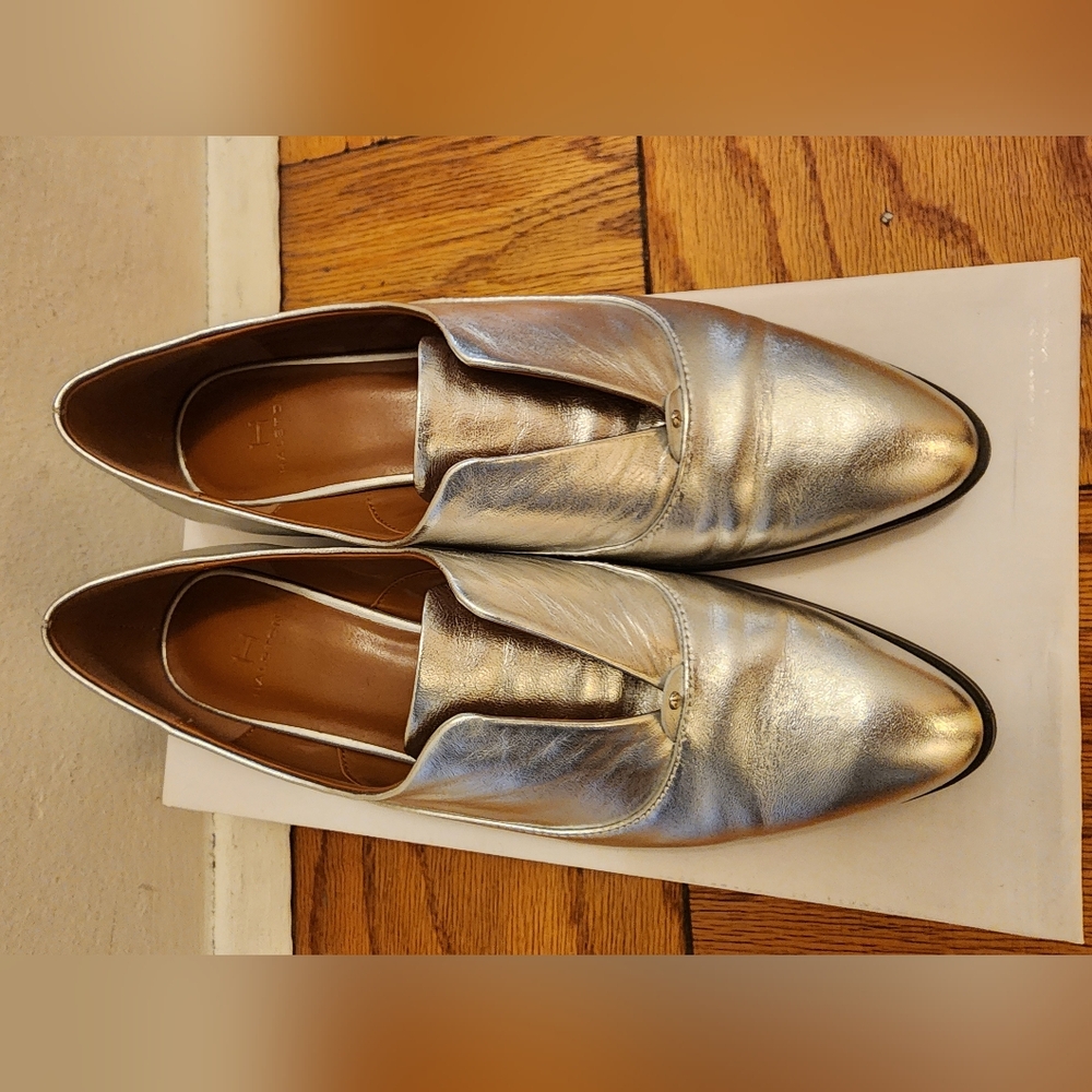 Halston Silver Loafer - Picture 3 of 8